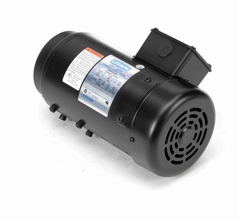 098015.00 Leeson 0.55 kW 1800 RPM 180VDC 71 Frame IP54 (No Base) TEFC Controllable DC Motor