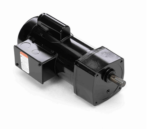 096051.00 Leeson 1/3 hp 173 RPM 115/230V 42Y Frame (No Base) TEFC 1-Phase Gearmotor