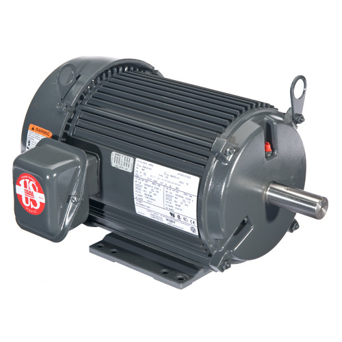 U1L9C  Nidec 1 hp 1800/900 RPM (2 speed) 143T Frame 460V TEFC Variable-Torque 3-Phase Electric Motor