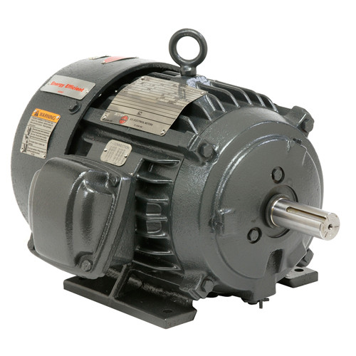 XS2PA2AH Nidec 2 hp 1800 RPM 56H Frame (Rigid Base) 208-230/460V TEFC 3-Phase Electric Motor