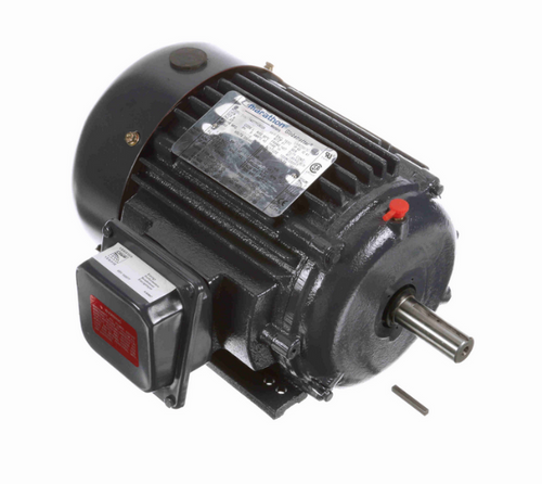 GT1004 Marathon 1-1/2 hp 1800 RPM 3-Phase 145T Frame TEFC (rigid base) 230/460V Motor # TE108