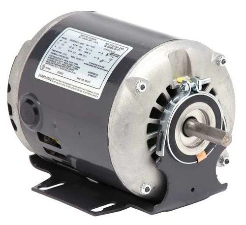 6737 Nidec 1/2 hp 1800 RPM 56 Frame (Resilient Base) 1-Speed 115V ODP Blower Motor