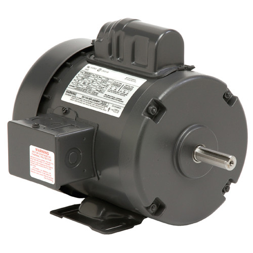 T2C2P21Z Nidec 2 hp 1800 RPM 115/230V 213 Frame (Rigid Base) 1-Speed TEFC Cap Start Motor