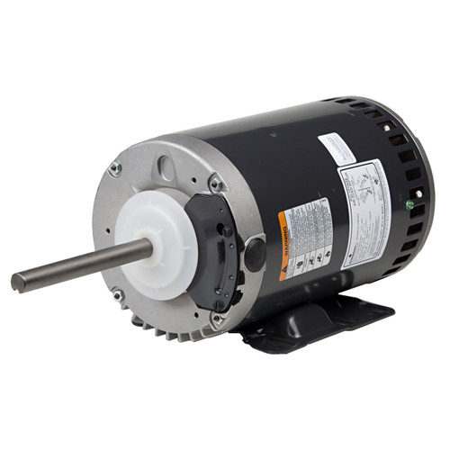 1831H Nidec 1 1/2 hp 850 RPM 208-230/460V 56Z Frame (Rigid Base) 1-Speed OAO 3-Phase Commercial Motor