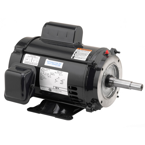 EJM154B Nidec 1 1/2 hp 1800 RPM  1-phase 143JM Frame 115/208-230V ODP Close-Coupled Pump Motor