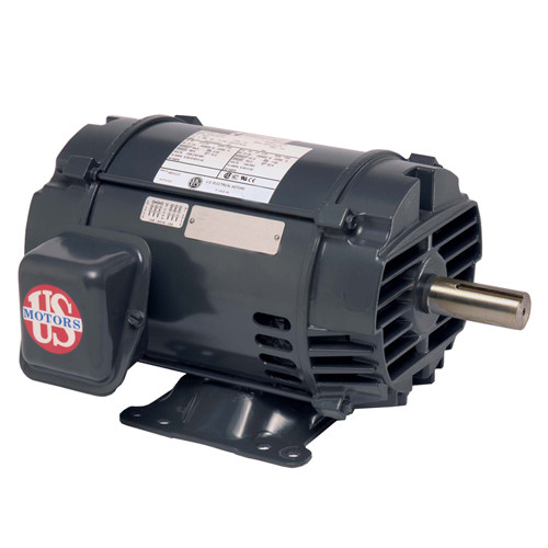 FF30E2XS Nidec 30 hp 1800 RPM 200/400V ODP 286TS (Rigid Base) 3-Phase Fire Pump Motor