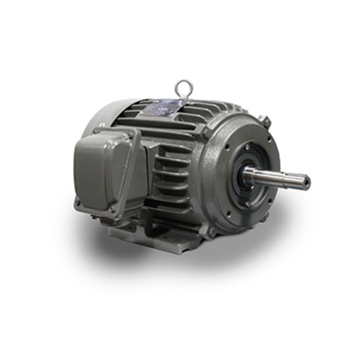 JPP1/54 TECO Westinghouse 1 1/2 hp 1800 RPM 143JP Cast Iron 230/460V TEFC Close-Coupled 3-Phase Motor