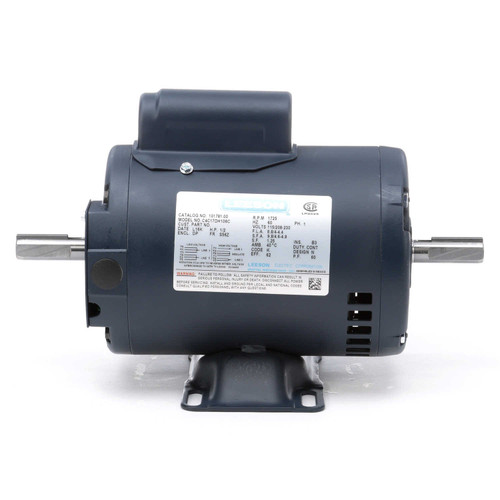 101781.00 Leeson |  1/2 hp 1725 RPM 115/208-230V Double Shafted Power Tool Motor