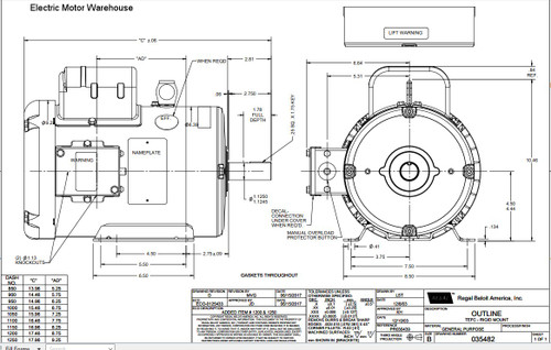 Leeson 5hp Motor Wiring Diagram - Wiring Diagram Schemas