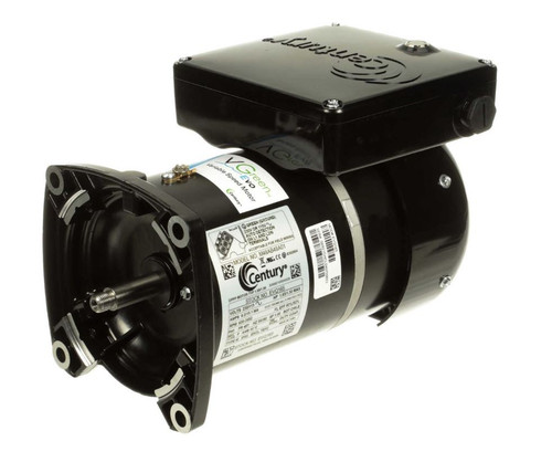 Century Electric VGREENA® EVQ165 1.65HP Variable Speed Pool Pump Motor 48Y Square Flange 115/230 Volt