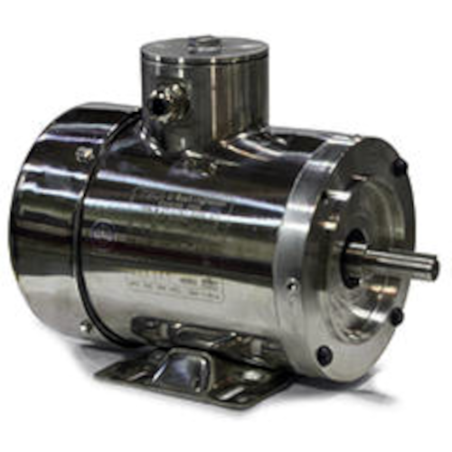 WFR1/52C TECO-Westinghouse 1 1/2 HP 3600 RPM 56C Frame 230/460V TEFC Stainless Steel 3-Ph F1 Motor