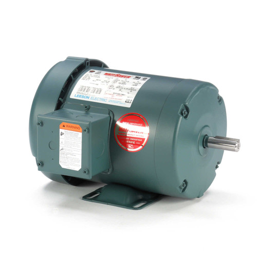 E110004.00 Leeson | 1 Hp 1725 RPM 56 Frame 115/208-230 Volts Open Drip