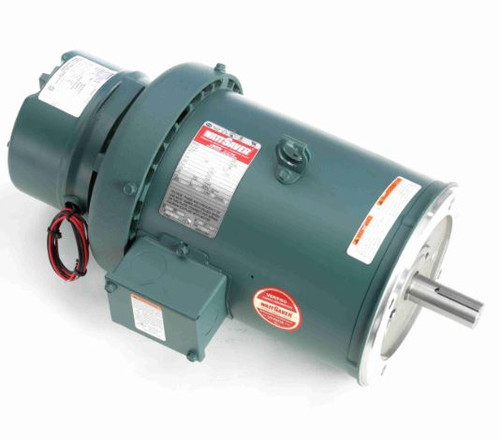 132479.00 Leeson |  3 hp 1800 RPM 182TC Frame TEFC C-Face (No Base) Brake Motor 230/460V