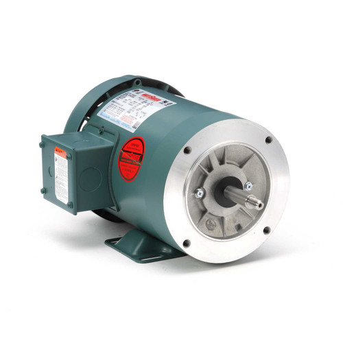 119418.00 Leeson | 3 hp 3600 RPM 56HC Frame TEFC C-Face (Rigid