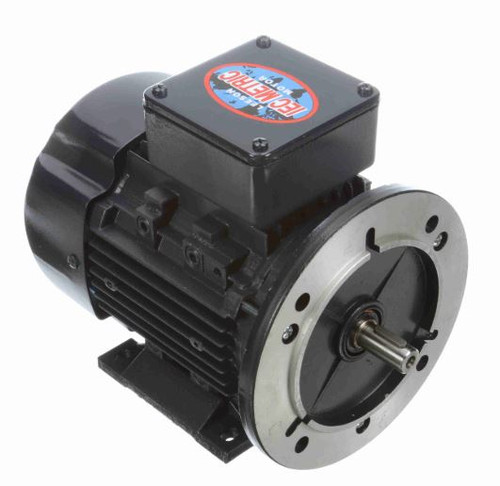 192035.00 Leeson |  1/2 hp 0.37 kw 1800 RPM D71D Frame 230/460V  Electric Metric Motor