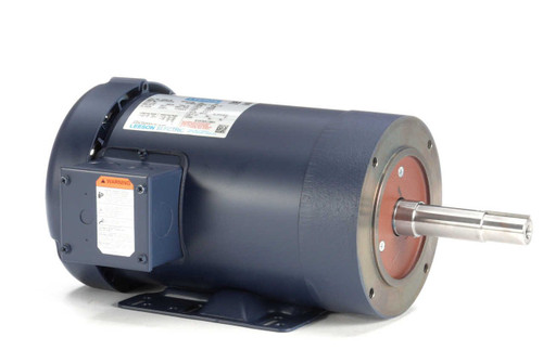 122087.00 Leeson |  1.5 hp 1740 RPM 145JM Frame TEFC 230/460V  Close Couple Motor