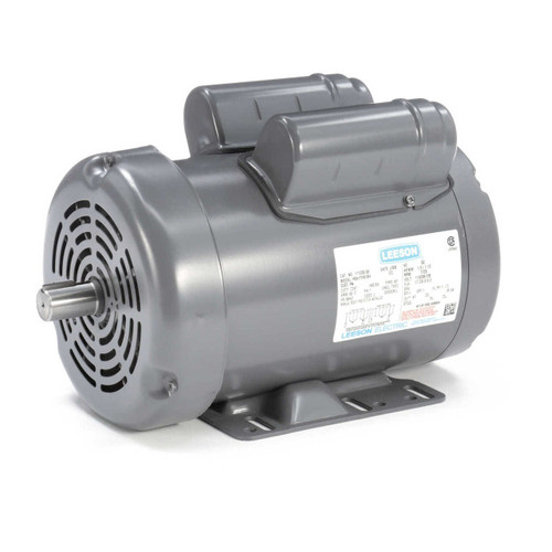 111330.00 Leeson |  1.5 hp 1725 RPM 56HZ Frame 115/208-230V  Grain Stirring Farm Electric Motor