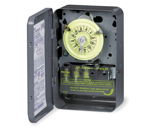 Intermatic T103 Steel Enclosure 125V DPST Multi Use Timer