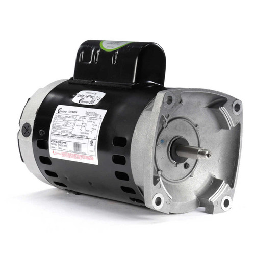 B845 Century 1/2hp 3450 RPM 56Y Frame 115/208-230V Square Flange Pool Motor Century # B845