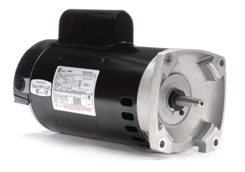 B2844 Century 3 hp 3450 RPM 56Y Frame 208-230V Square Flange Pool Motor Century # B2844