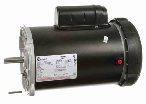 C333V1 Century 1 hp 1800 RPM 56N Frame TEFC 115/230V Auger Drive Motor