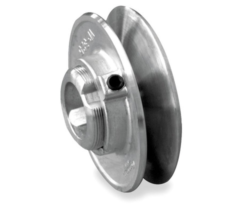 3.75" x 1/2" Single Groove Fixed Bore Variable Pitch Die Cast Pulley