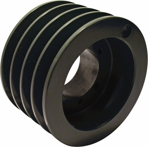 4B80-SK Pulley | 8.35" OD Four Groove "A/B" Pulley / Sheave (bushing not included)