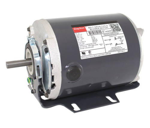 6K425 Dayton 1/4 hp 1725 RPM 2-speed 115V Whole House Fan Motor