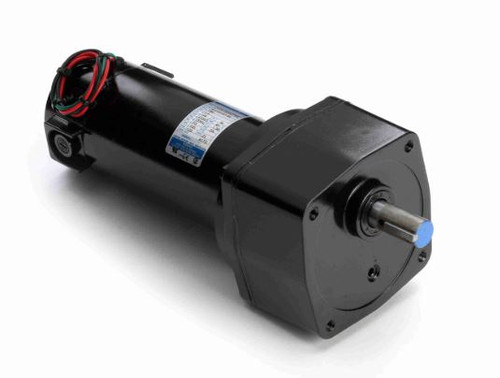 M1135109.00 Leeson |   Parallel Shaft 1/4 hp, 50 RPM 90 Volts DC TENV Electric Gear Motor