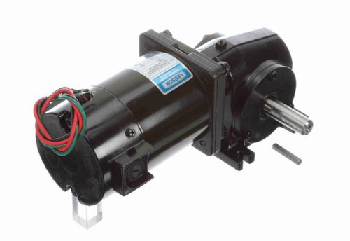 M1135054.00 Leeson |   Right Angle 1/12 hp, 62 RPM 180 Volts DC TENV Electric Gear Motor