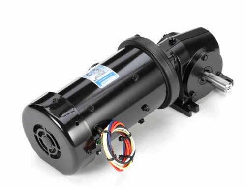 M1145038.00 Leeson |   Right Angle 1/6 hp, 43 RPM TEFC 115/230V Electric Gear Motor