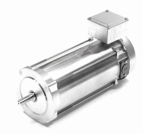 109088.00 Leeson |  1 hp 1750 RPM 56C No Base 90 VDC TEFC  Stainless Steel