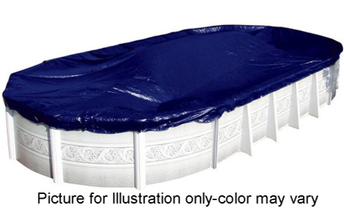 SWIMLINE 12' x 24' Oval Winter Above Ground Swimming Pool Cover 8 Year Limited Warranty S1224OV