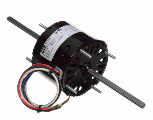 Fasco D128 Motor | 1/40 hp 1500 RPM 3-Speed 3.3" Diameter 115 Volts