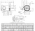 UJ1P1BM Nidec 1 hp 3600 RPM  3-phase 143JM Frame 230/460V TEFC Close-Coupled Pump Motor