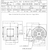 DHP1/52 TECO-Westinghouse  1 1/2 HP 3600 RPM 143T 230/460V ODP Cast Iron 3-Phase Motor