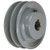 2AK30X5/8 Pulley | 3.05" X 5/8" Double Groove AK Fixed Bore Pulley