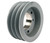 3B52-SD Pulley | 5.55" OD Three Groove "A/B" Pulley / Sheave (bushing not included)