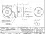 CA3412 Nidec | 1/5 hp 825 RPM 1-Speed 208-230V, Carrier Condenser Motor (HC37GE208)