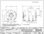 4114 Nidec | 1/2 hp 1725 RPM 1-Speed 115/230V; 6.5" Blower Motor