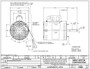 4740 Nidec | 1/12 hp 850 RPM 1-Speed 115V; 5.6" Blower Motor