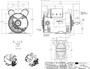 C176A Marathon 3/4 hp 1800 RPM 56 Frame 115/208-230V Open Drip Marathon Electric Motor