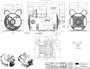 C186A Marathon 1 1/2 hp 1800 RPM 56H Frame 115/208-230V Open Drip Marathon Electric Motor