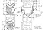 CG381 Marathon 2 hp 1800 RPM 56 Frame 115/208-230V Open Drip Marathon Electric Motor