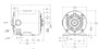 S003 Marathon 1/4 hp 1800 RPM 48 Frame 115V Open Drip Marathon Electric Motor