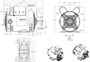 S015A Marathon 3/4 hp 1800 RPM 56 Frame 115/208-230V Open Drip Marathon Electric Motor