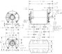 K1415 Marathon 1 1/2 hp 3 phase 1800 RPM 56 Frame 208-230/460V ODP Resilient Mount Marathon Motor