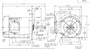 GT3001 Marathon 1 hp 3 phase 1800 RPM 143JM Frame 200V TEFC Marathon Close Couple Motor