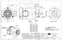 116645.00 Leeson |  3/4 hp 1800 RPM 56C Frame TEFC (no base) C-Face 208-230/460V Wash Down Duty