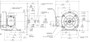 GT3106 Marathon 2 hp 3 phase 3600 RPM 145JM Frame 230/460V TEFC Marathon Close Coupled Pump Motor